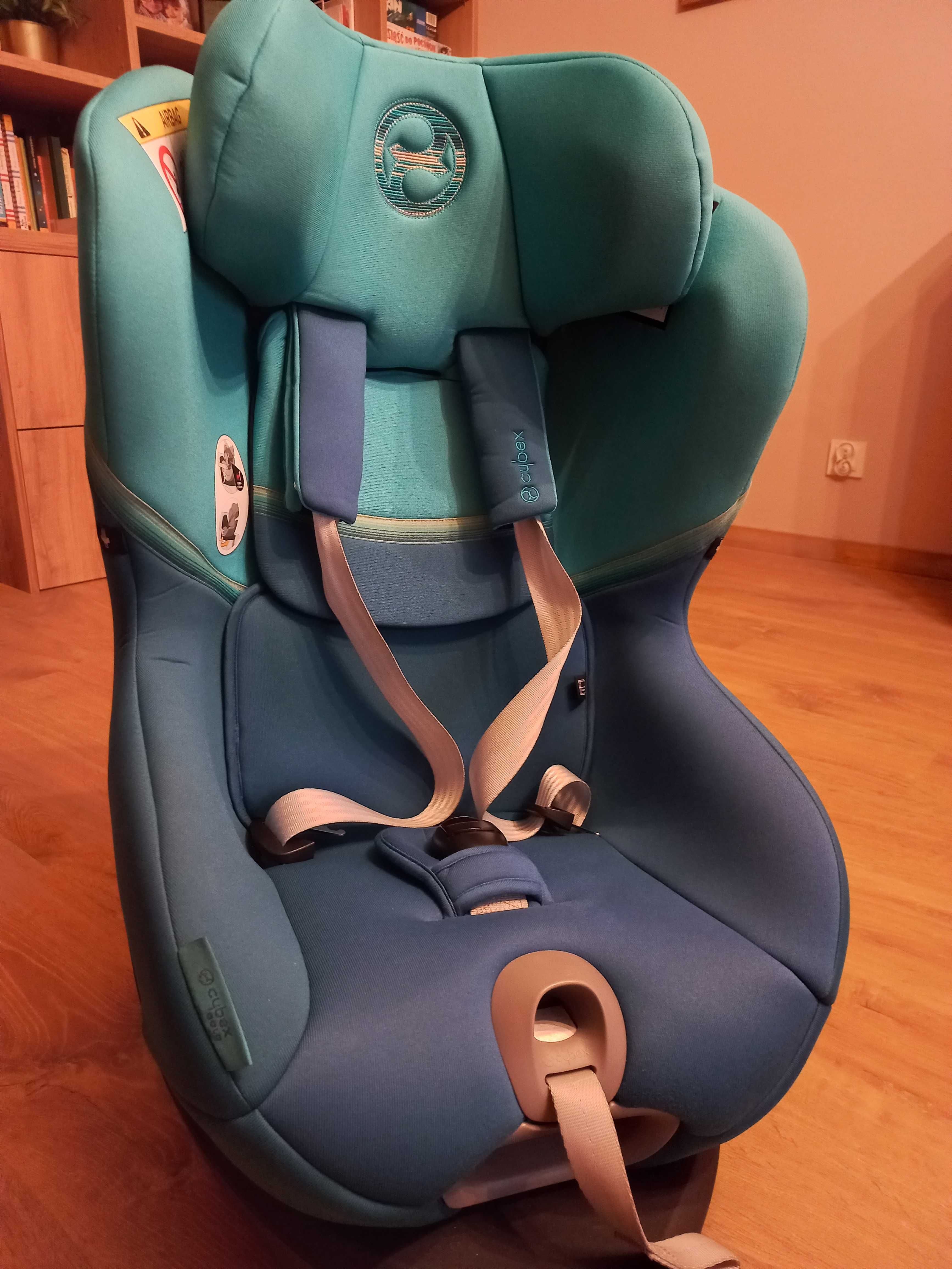 Fotelik samochodowy Cybex Sirona S I-Size 
turkusowy 0-18Kg