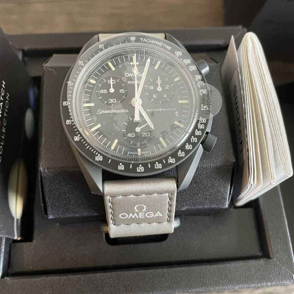 Omega x Swatch Merkury SO33A100 – Nowość MoonSwatch 2025