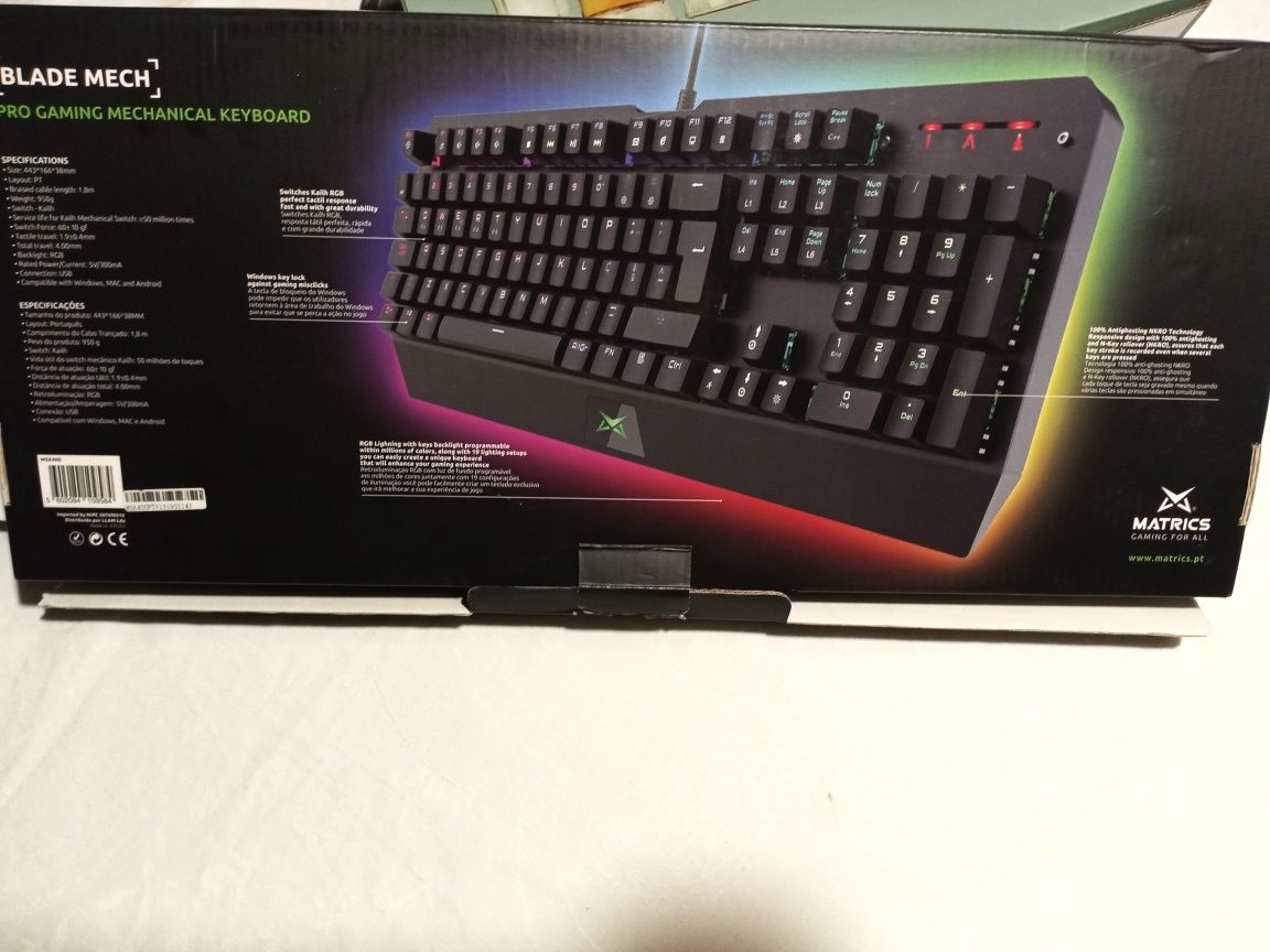 Teclado mecânico para PC - Gaming