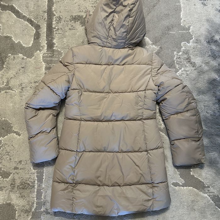 Пальто H&M S зима довга куртка