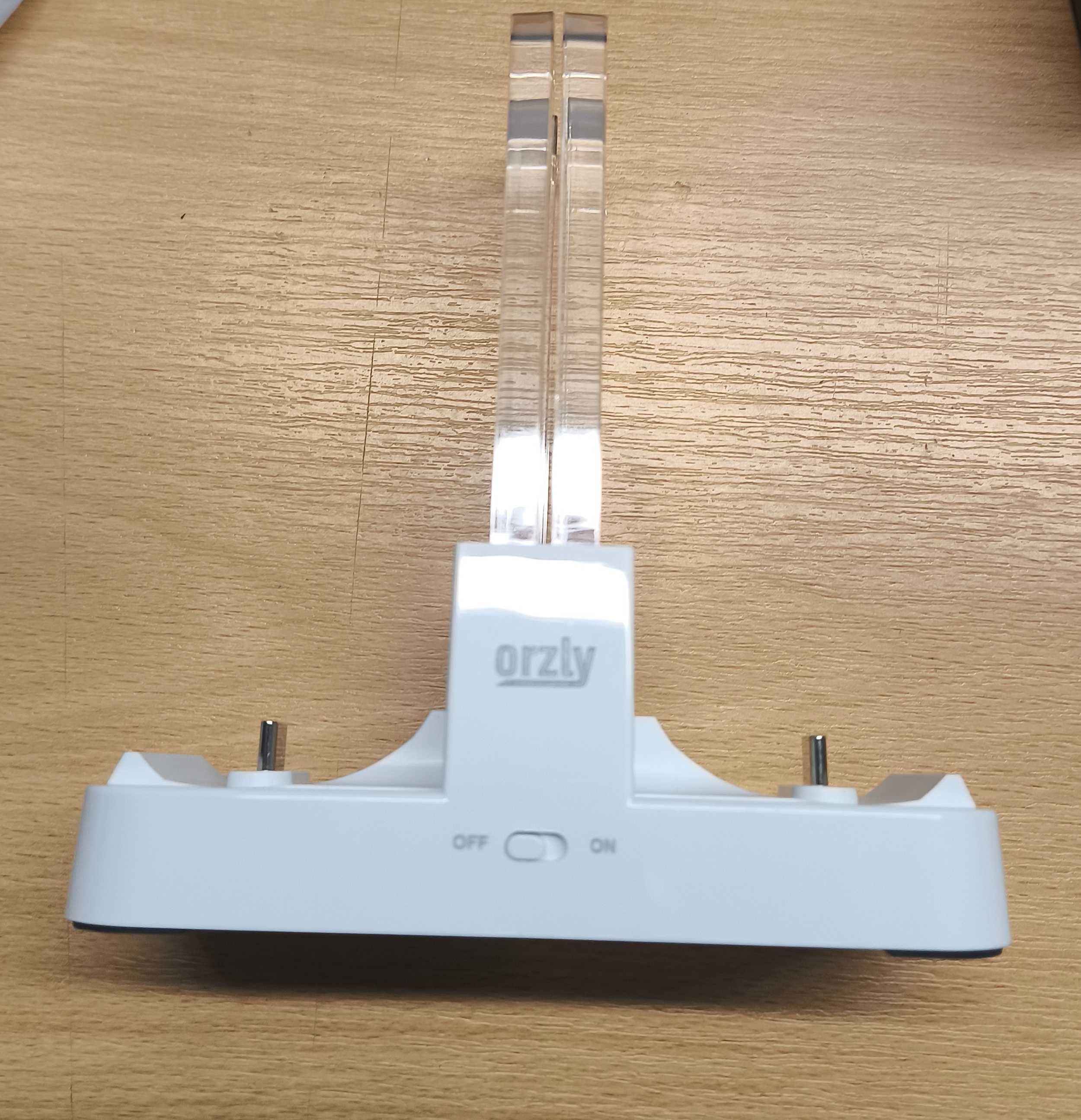 Stacja ładująca dla kontrolera pada Nintendo SWITCH ORZLY biała [2451]