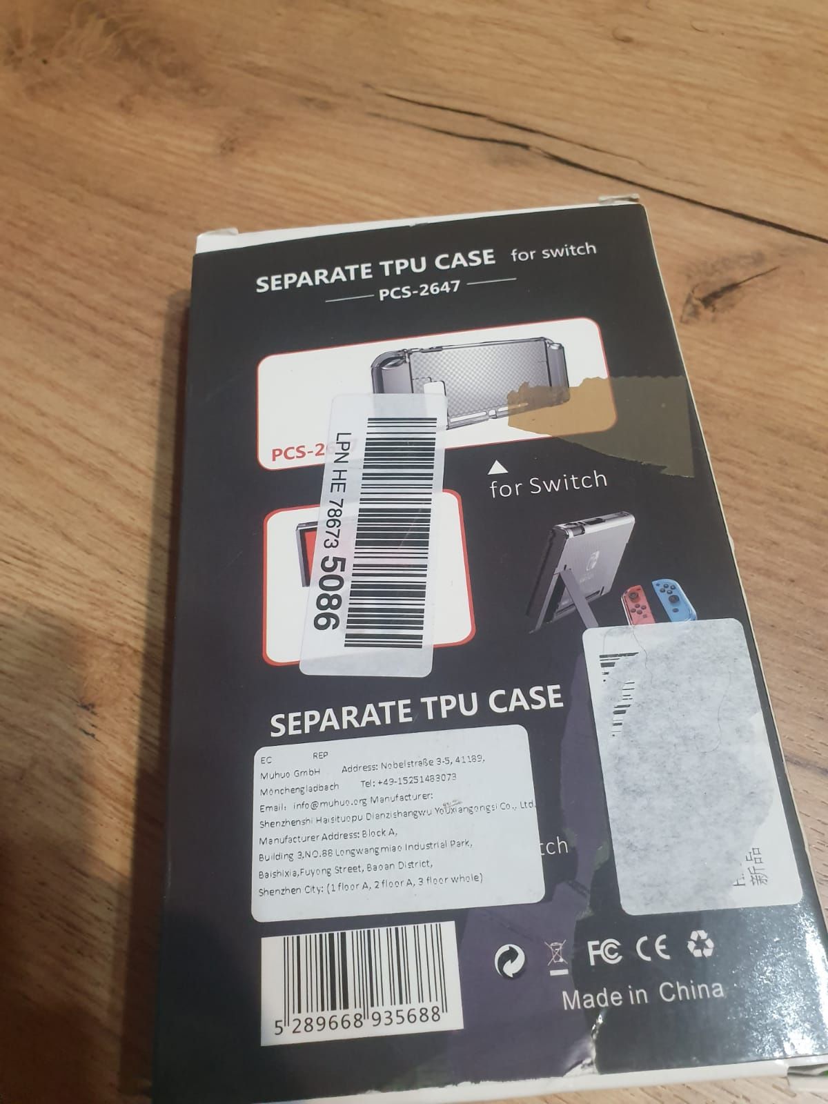 Heystop etui kompatybilne do Nintendo switch