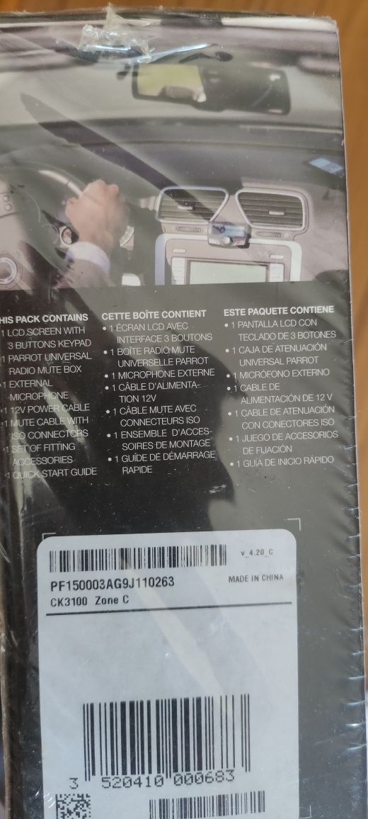 Mãos livres arrot CK3100 LCD novo