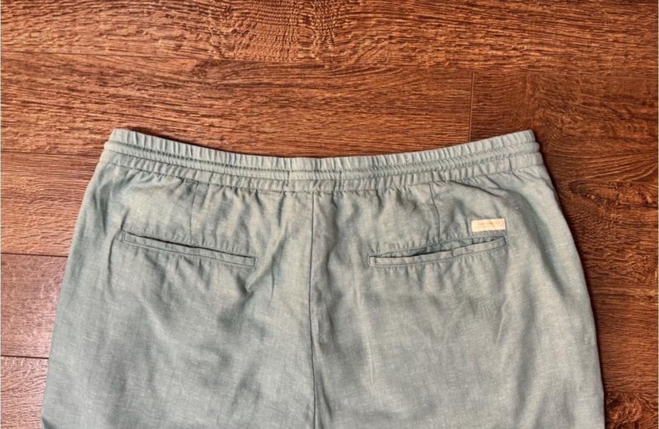 Брюки Scotch & Soda (коттон/лён).