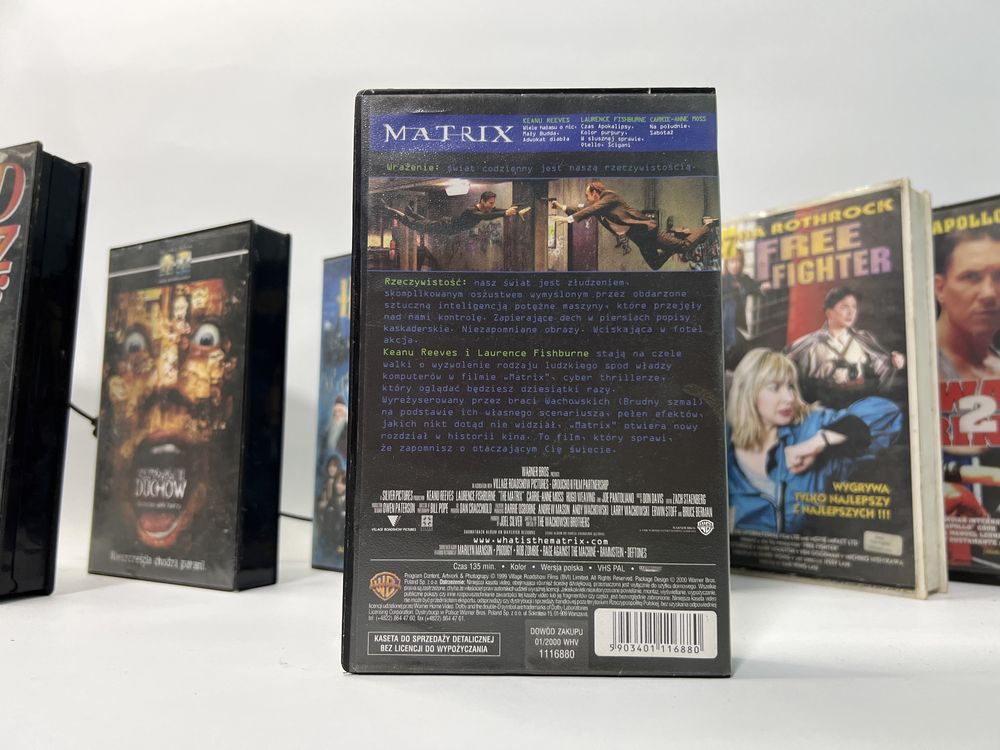 Matrix film vhs kaseta matriks