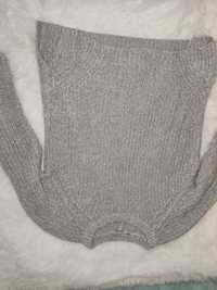 Szary sweter rozmiar m