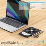 Zewnętrzny napęd CD DVD do laptopa