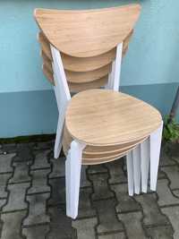 Cztery używane krzesla z Ikea