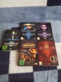 Gry Blizzard Diablo III Starcraft II Word of warcraft kolekcjonerskie