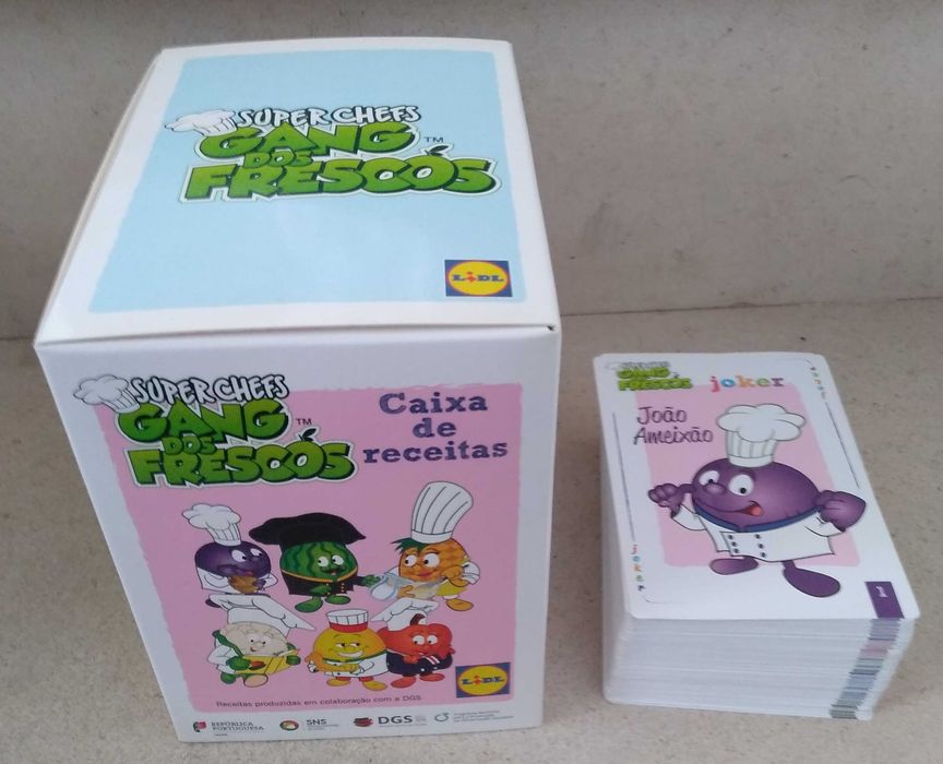 Coleção completa das 120 receitas.