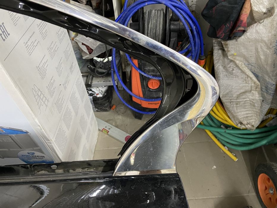 Хром инфинити Q50 задняя левая дверь