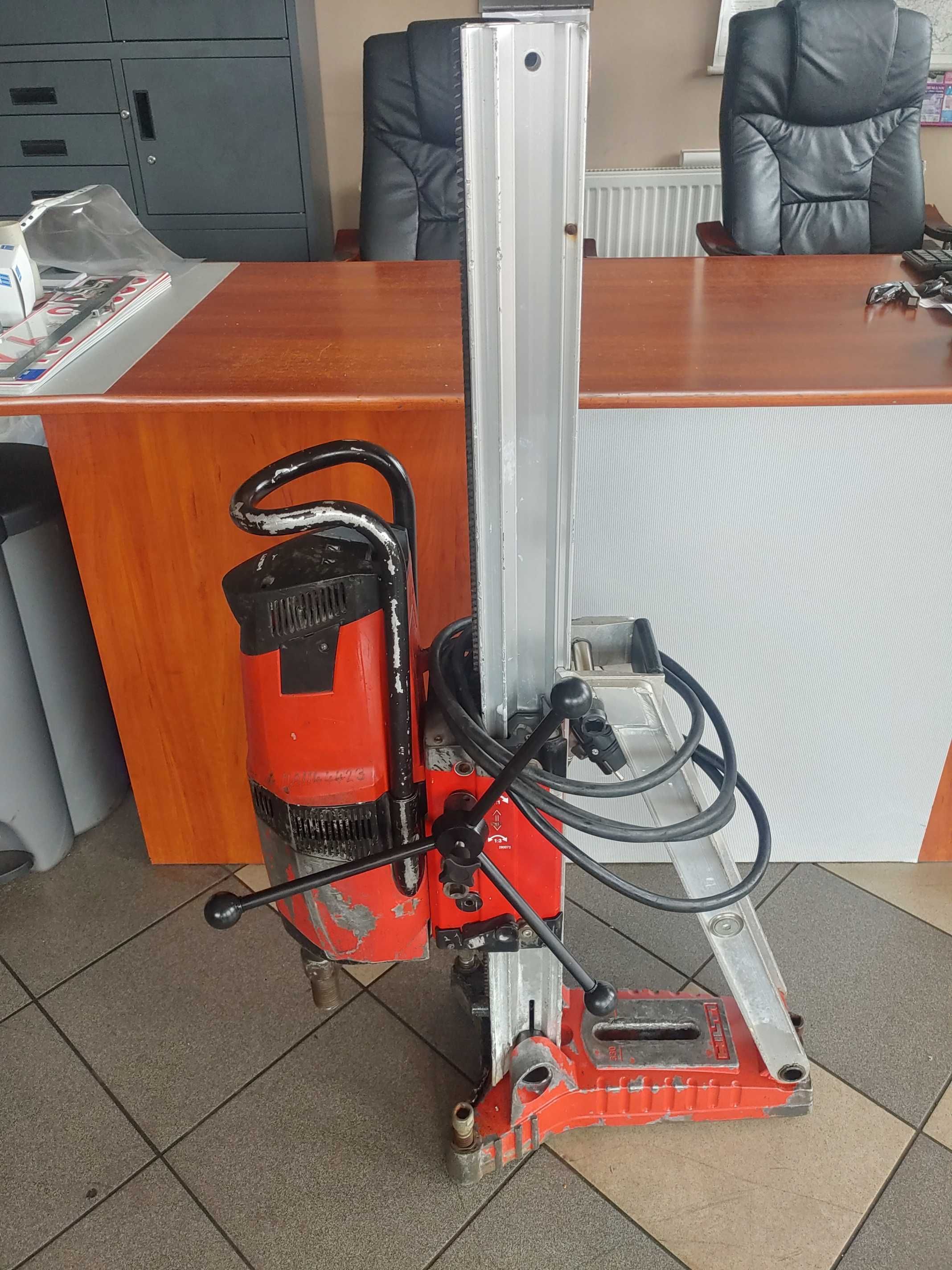 Wiertnica diamentowa HILTI DD200 do betonu, statyw komplet F.VAT