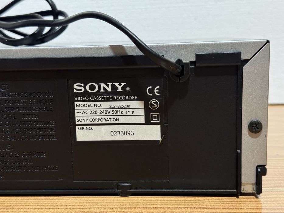 Sony Leitor Gravador VHS