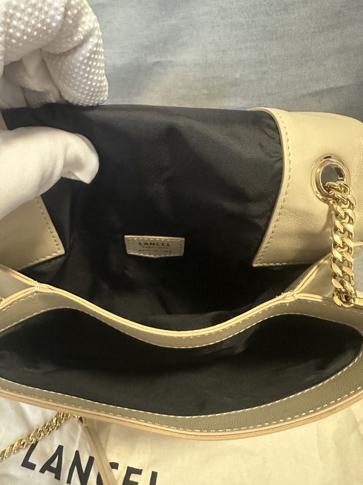 Шкіряна сумочка LANCEL оригінал!