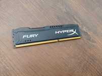 DDR3 HyperX Fury 4GB 1600MHz 4Gb, stan bdb, sprawna
