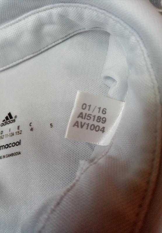 Оригинал. детская игровая футболка adidas реал мадрид