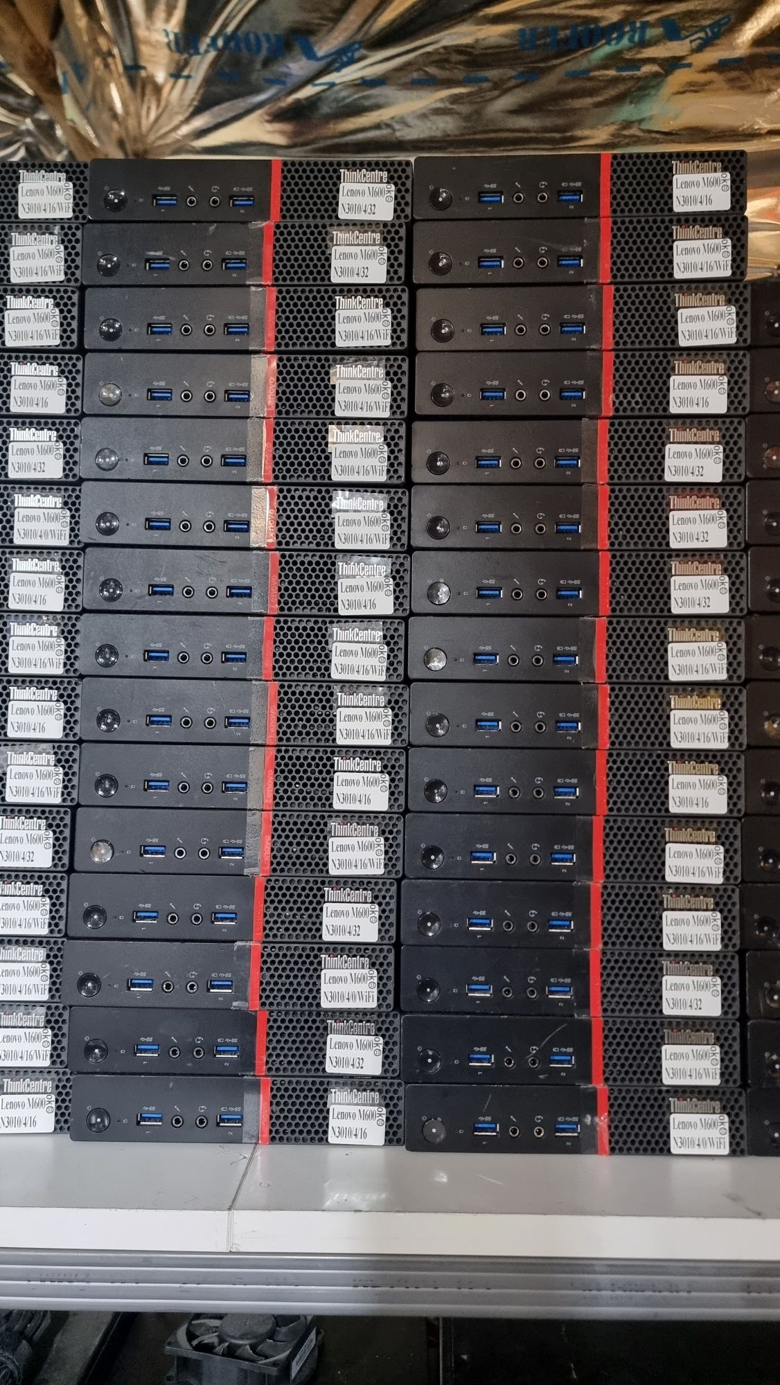 400шт!! Тонкий клієнт, неттоп Lenovo M600 4гб ддр3/16гб ussf гурт