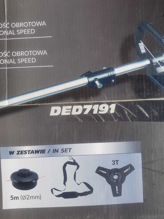 Podkaszarkę akumulatorową Dedra SAS+ALL DED 7191 sprzedam