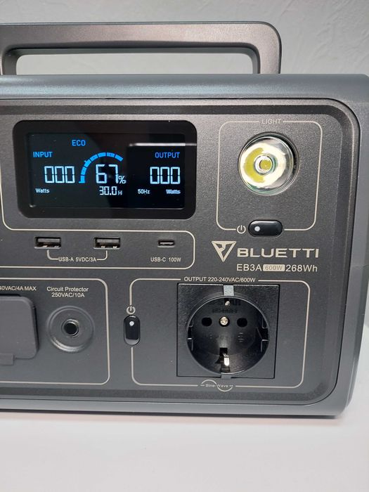 Зарядна станція Bluetti EB3A Refurbished (В наявності Київ + Гарантія)