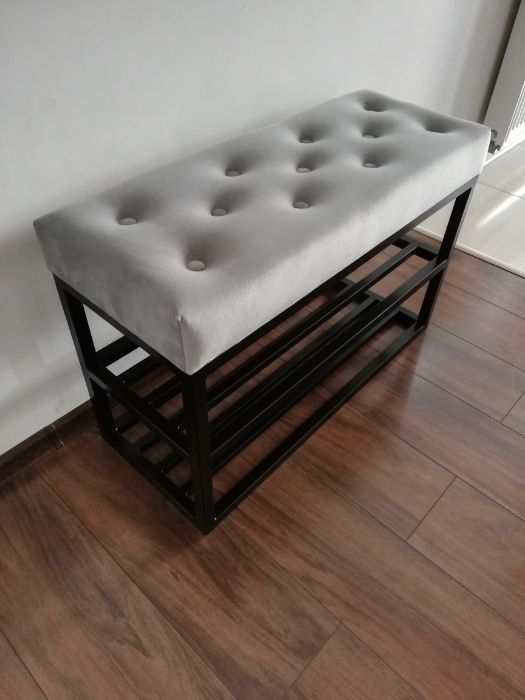 Ławka ławeczka pufa LOFT industrial przedpokój 90 cm