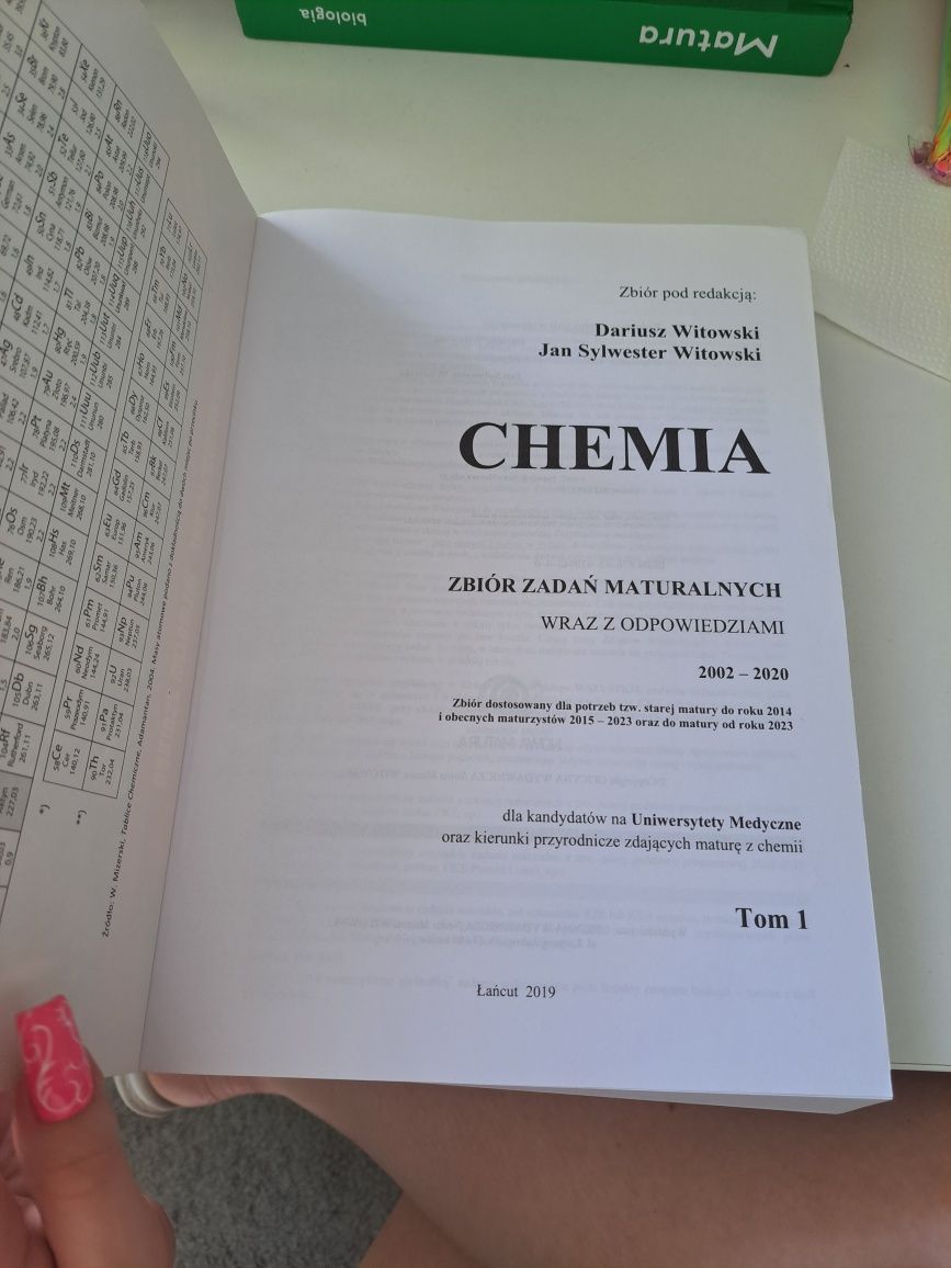 chemia 1 nowe wydanie 2002 - 2020 witowski