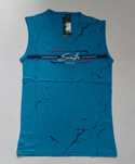 Bezrękawnik męski Koszulka bez rękawów bawełna DYNAMIC r. 2XL-  108 cm