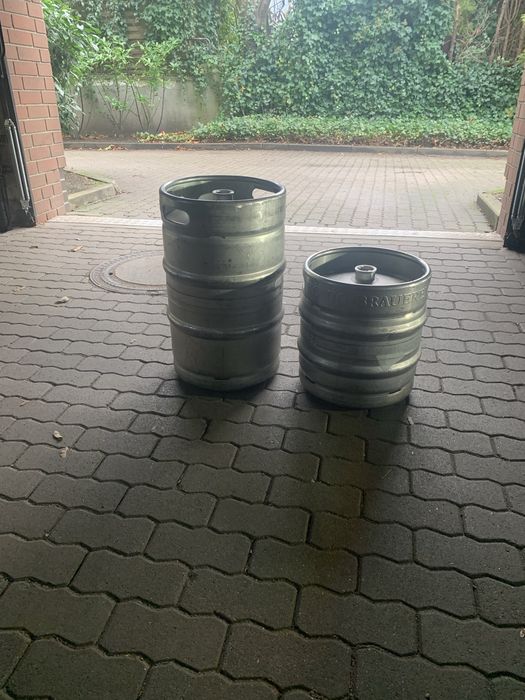 Beczka keg po piwie