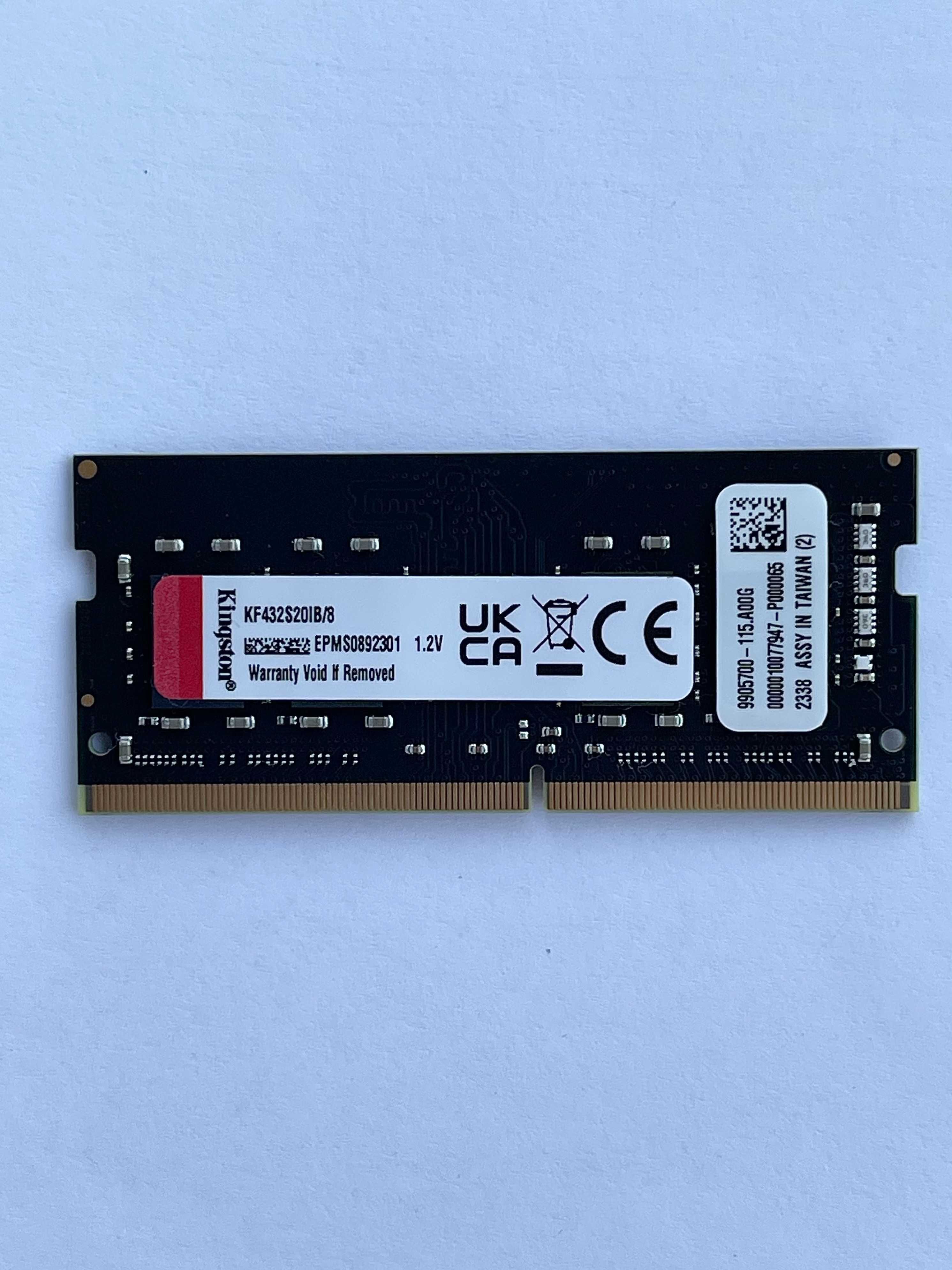 Оперативна пам'ять Kingston Fury  DDR4-3200 8192 MB PC4-25600