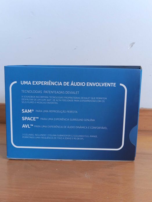 Coluna de som MEO SOUNDBOX como nova