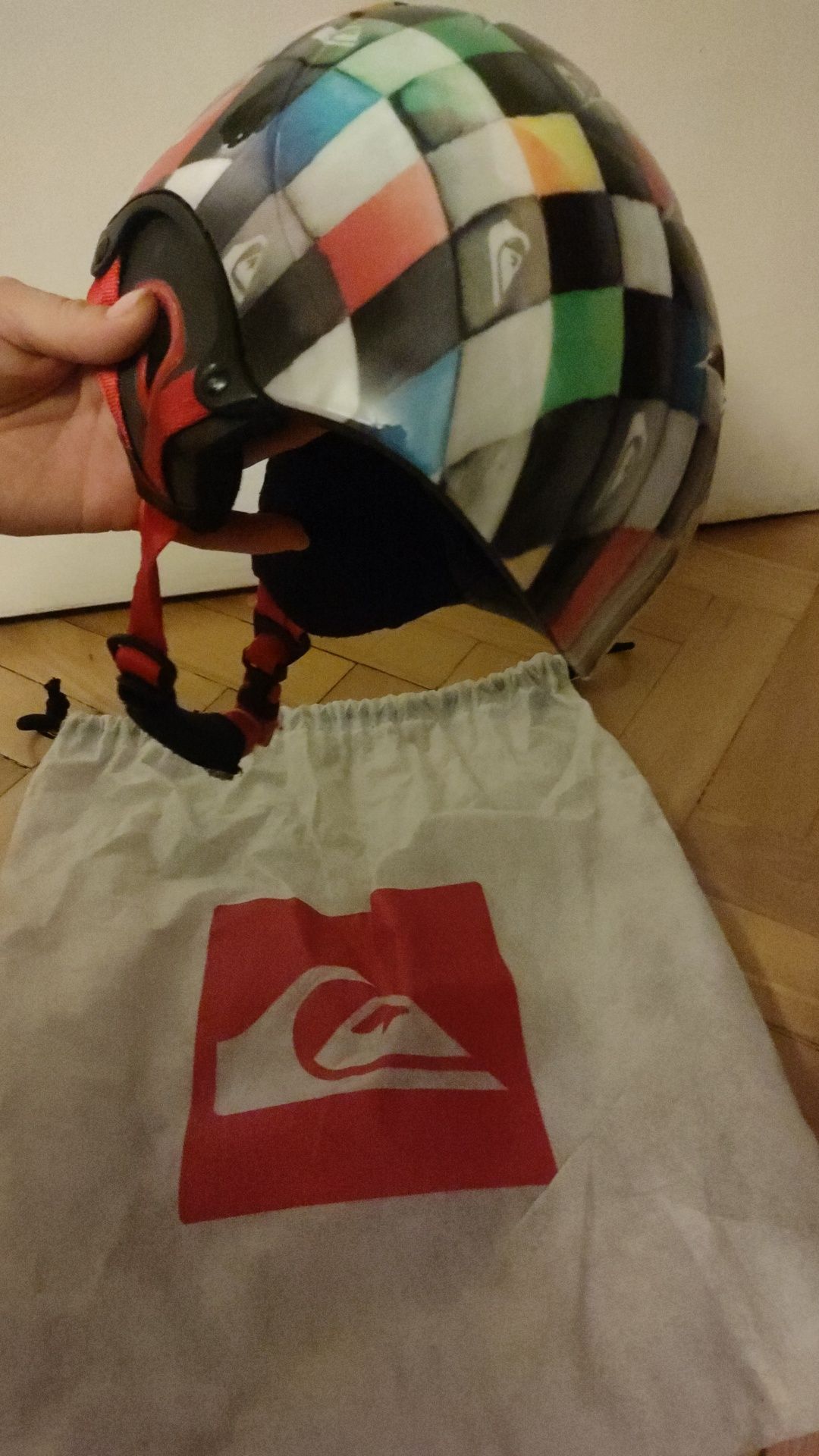 Kask i gogle Quiksilver super stan