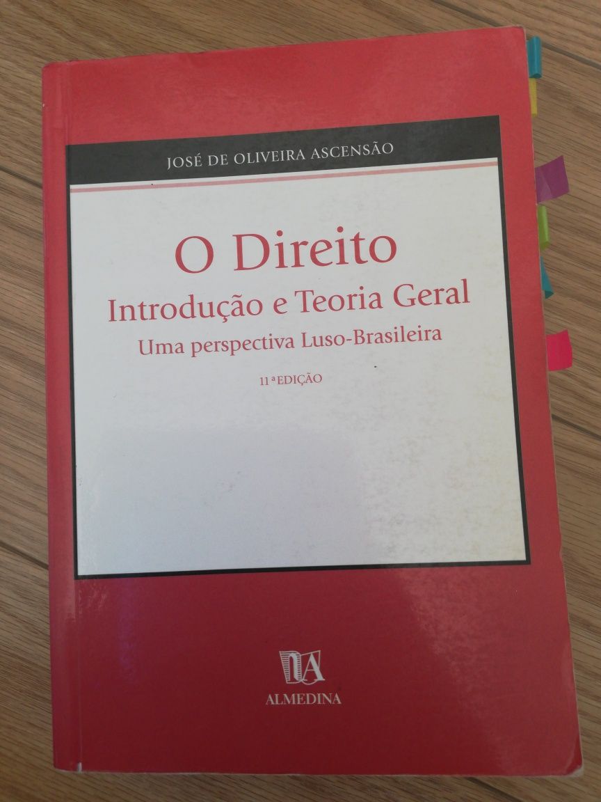 O Direito. Introdução e Teoria Geral.