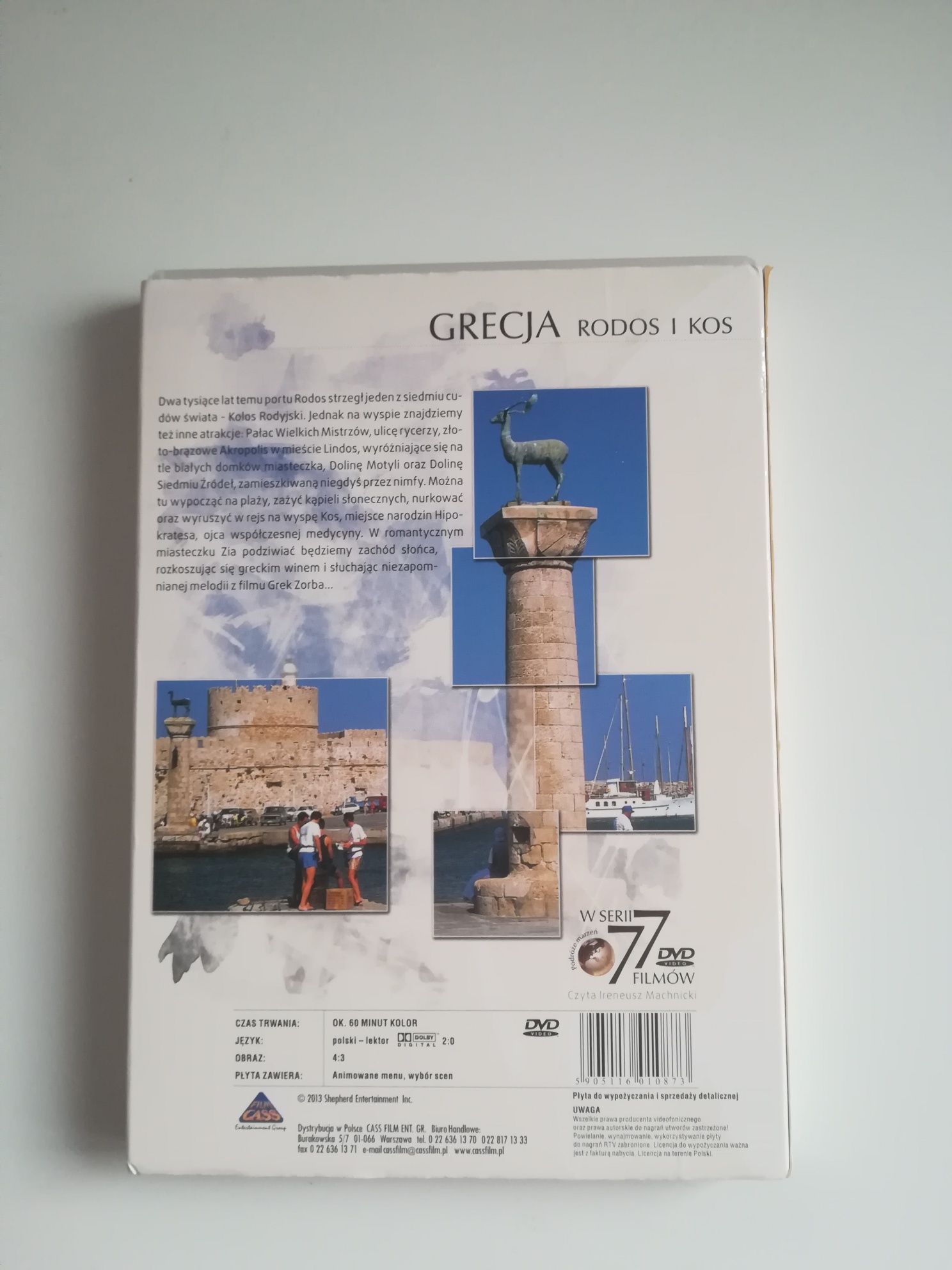 Grecja-Rodos i Kos Podróże marzeń DVD