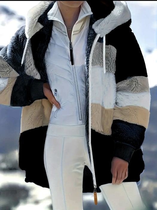 OVERSIZE теплая мягкая уютная куртка трикотаж