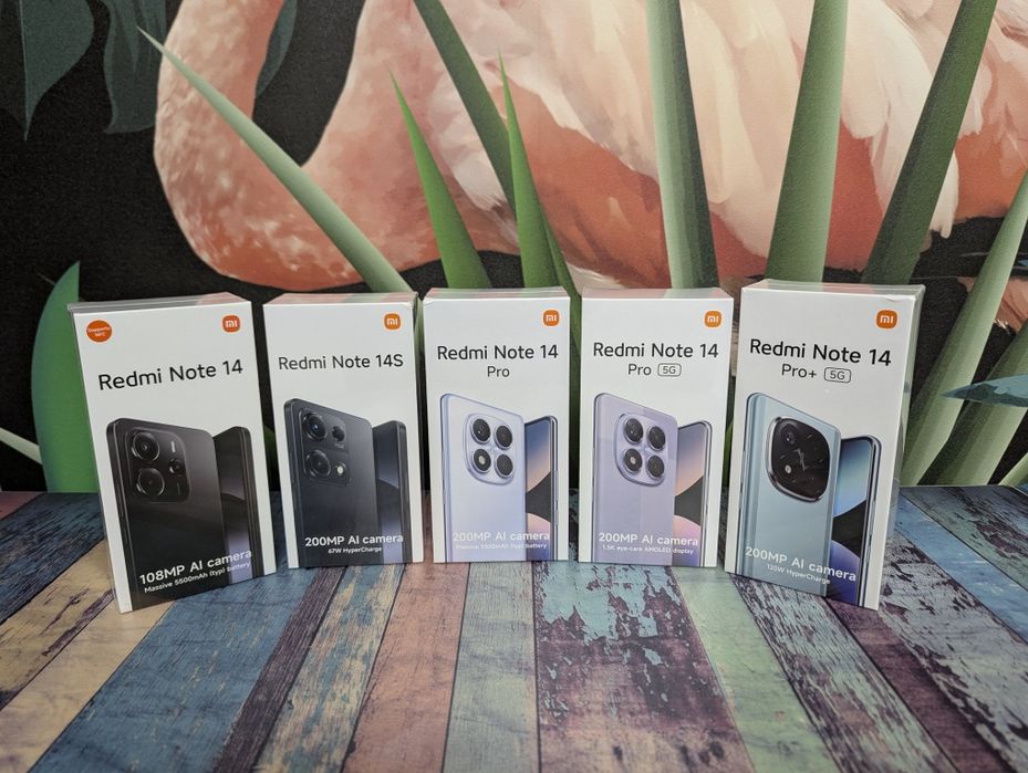 Xiaomi Redmi Note 14 Pro Plus 5G  (8/256Gb;12/256Gb)Глобал з блок.жив.