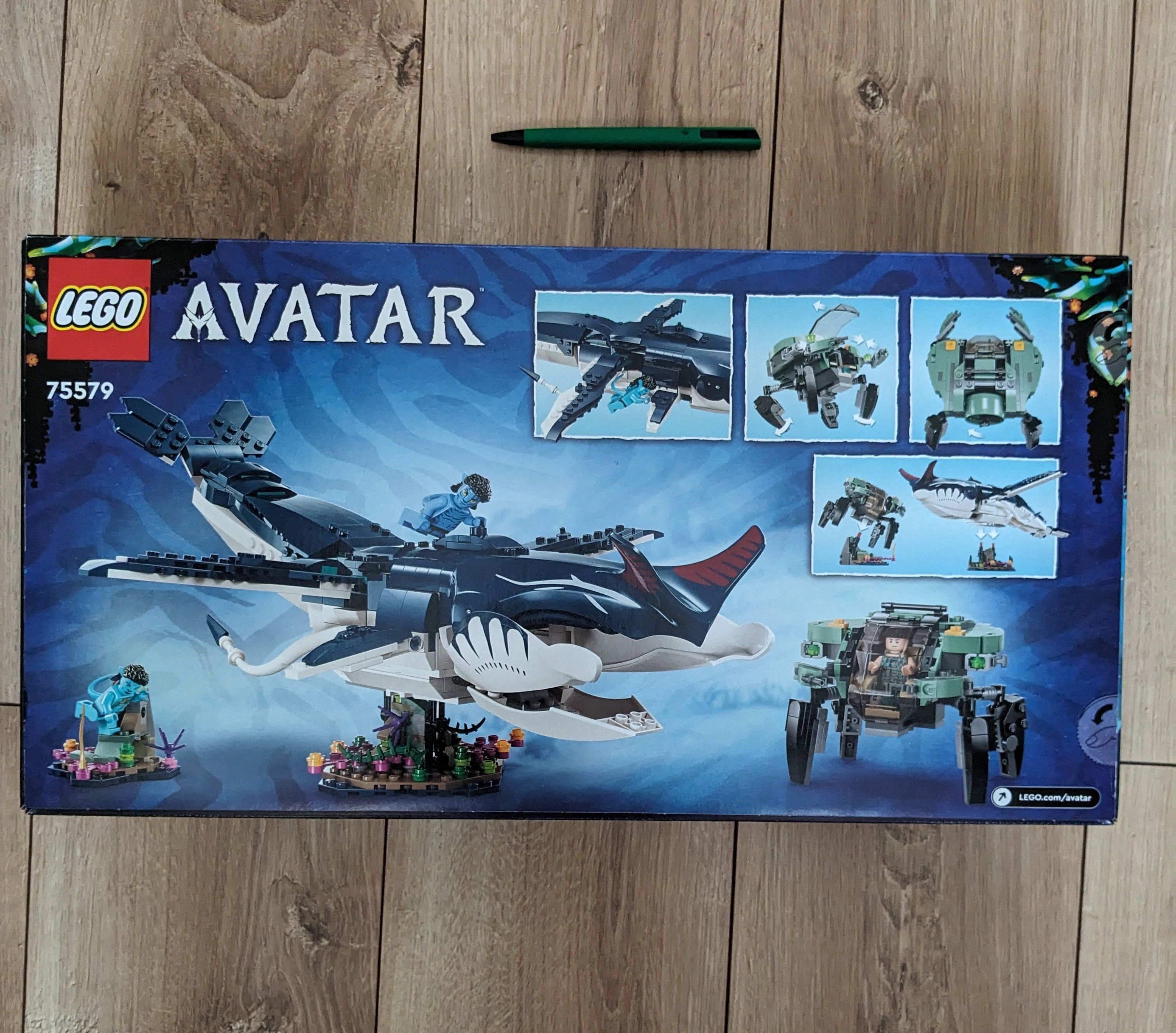 Lego 75579 Avatar - Payakan the Tulkun i mech-krab klocki zestaw nowe