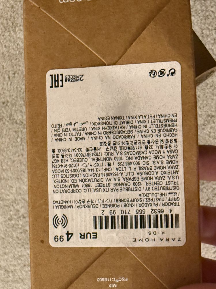 Puxadores Zara Home Novos