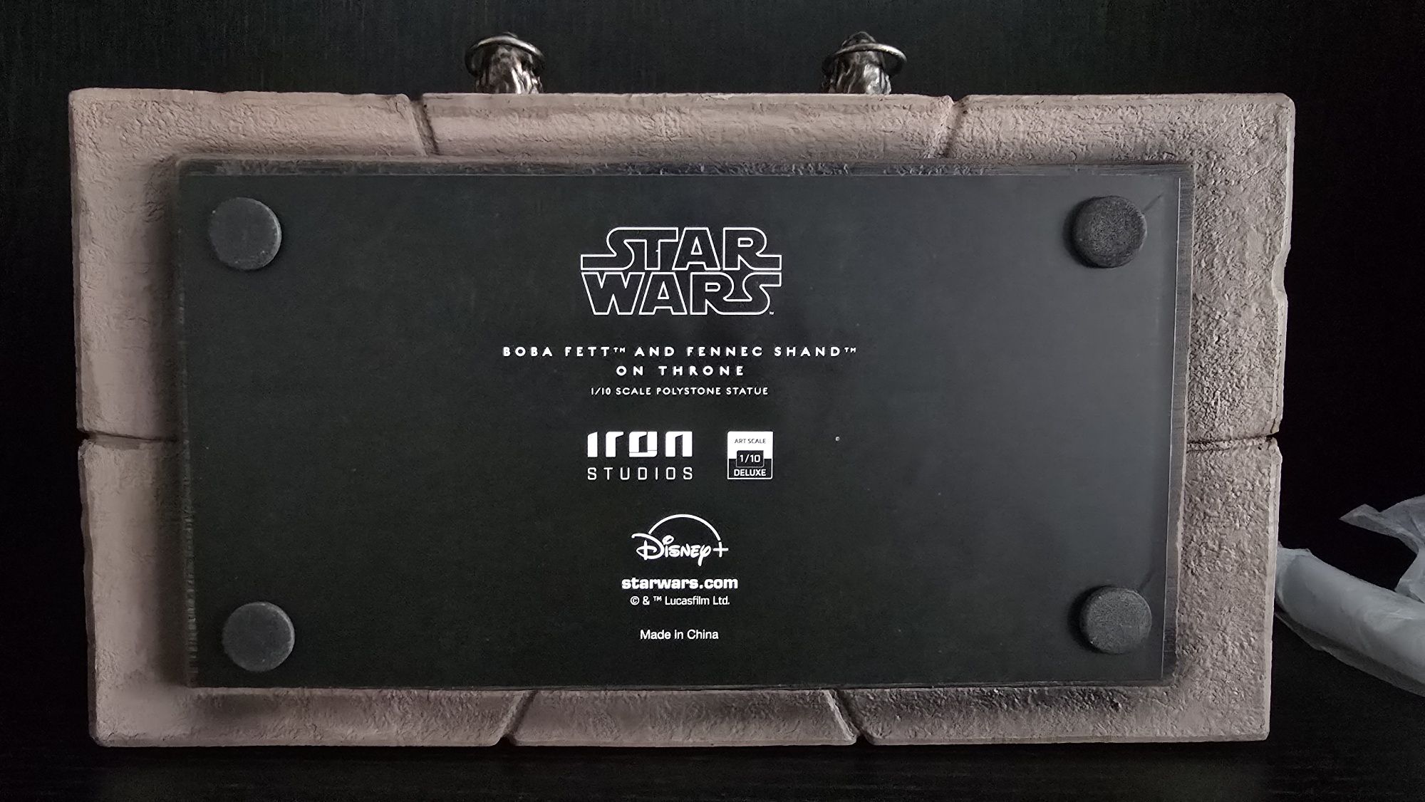 Bobba Fett and Fennec Shand Iron Studios 1/10  estátua