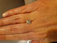 Moissanite, Moissanit, cushion cut, diament, certyfikat 2ct gratis