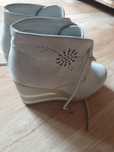 Buty botki na koturnie