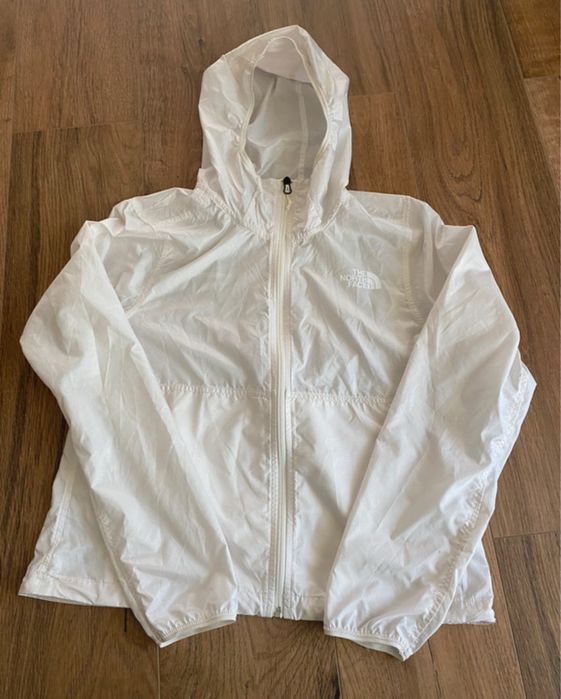 The North Face Kurtka Przeciwwiatrowa Damska Cyclone Wind White Dune