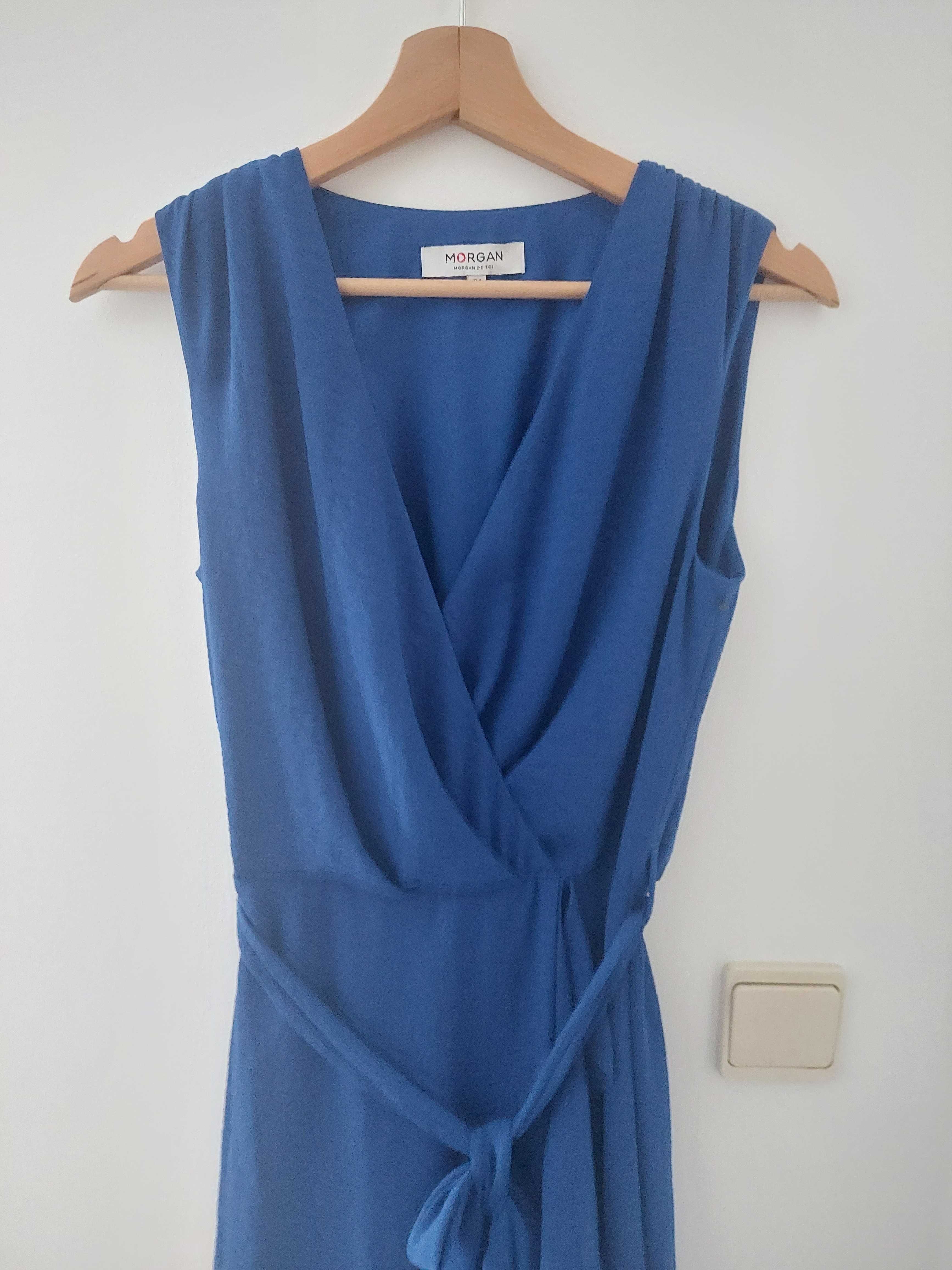Vestido azul Morgan