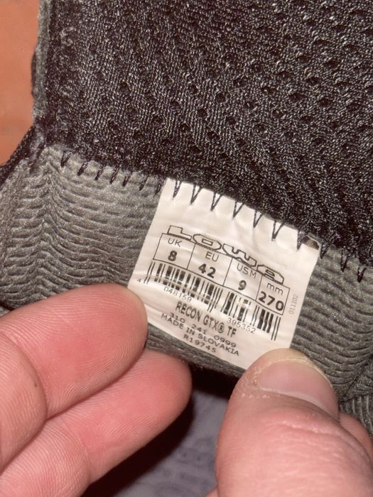 Берці Lowa Recon GTX TF black