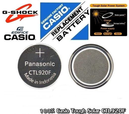 Аккумулятор для часов Casio - Panasonic CTL1616 CTL920 CTL621 CTL1025