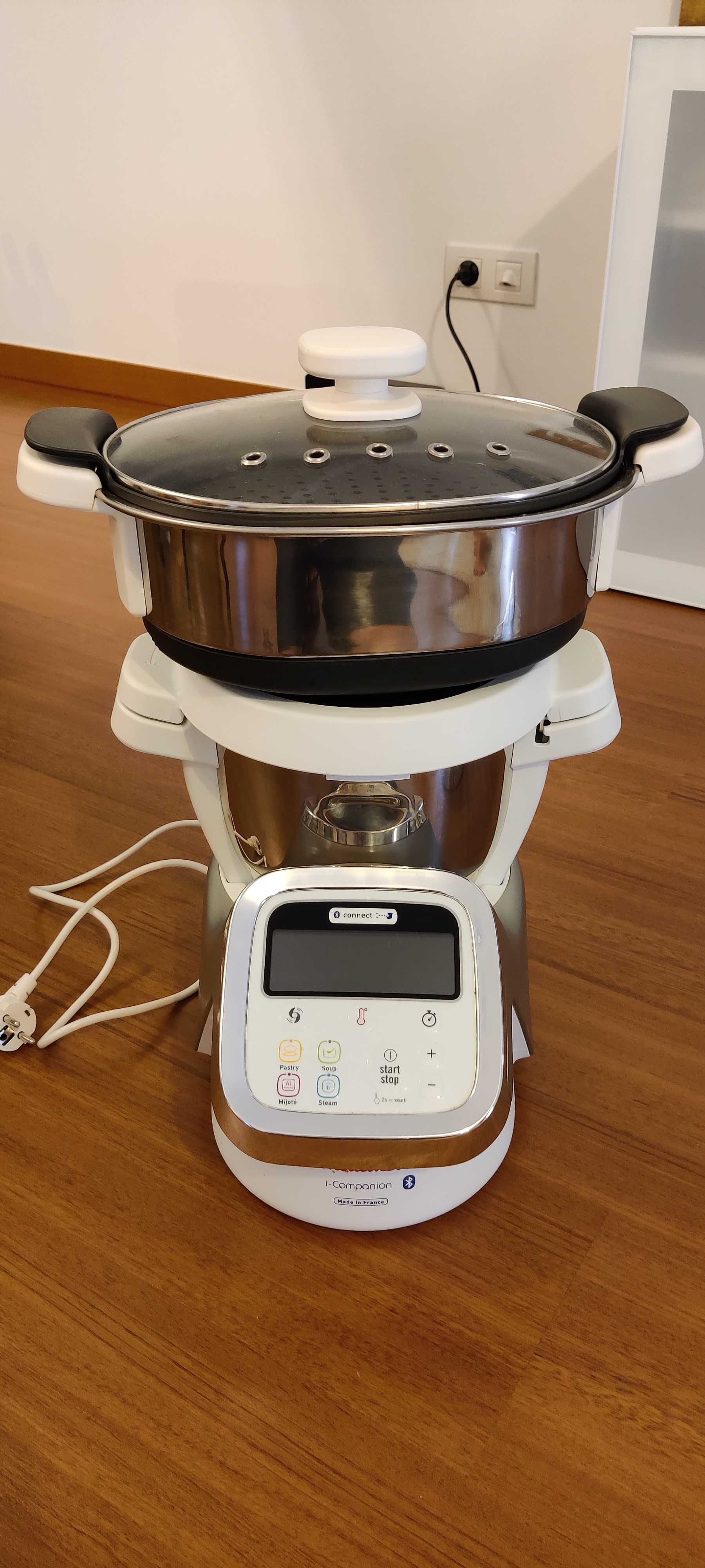 Robot de Cozinha Moulinex i-Companion Connect HF900 com acessórios