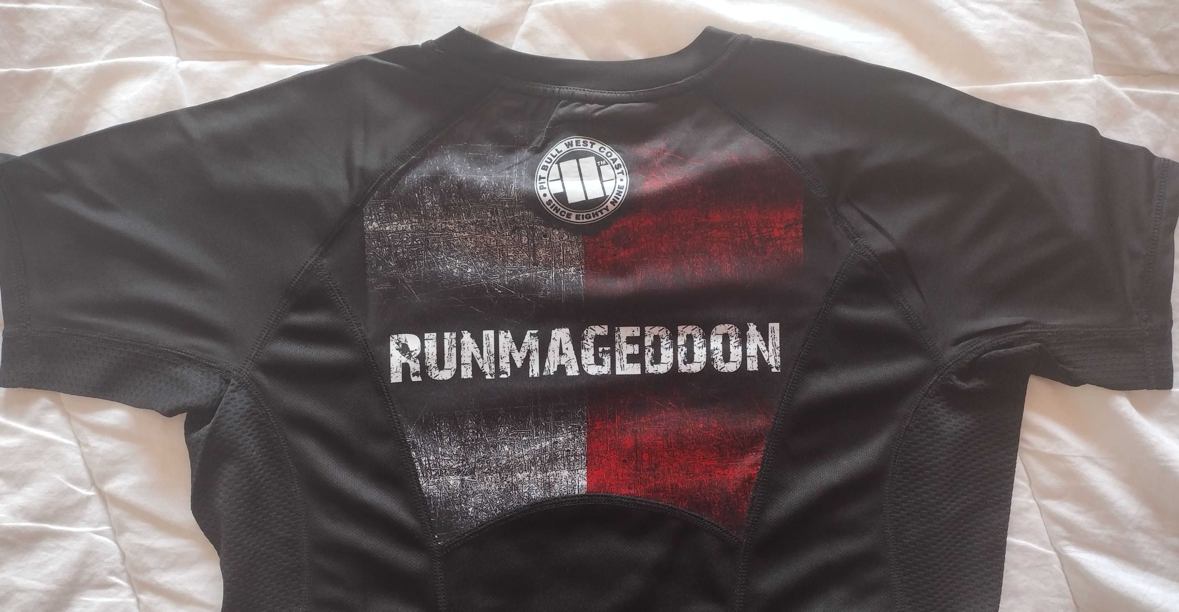 Koszulka Runmageddon Pit Bull West Coast Flag 2019 damska S