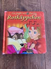 Красная шапочка книга-пазл (на немецком)