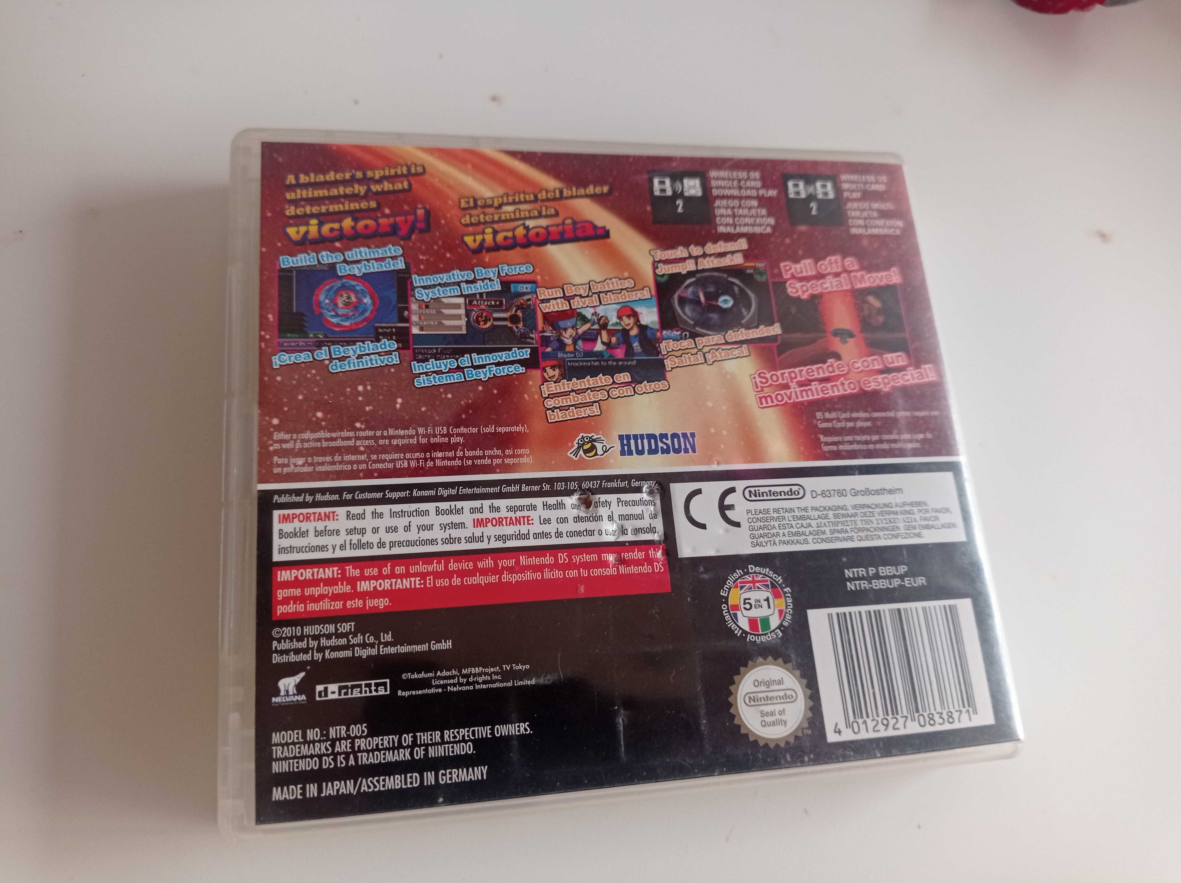 Beyblade Metal Fusion Cyber Pegasus - Nintendo DS -  com Beyblade