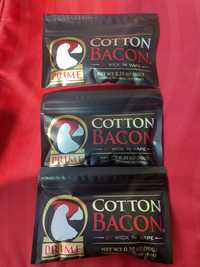 COTTON BACON 3 szt bawełna do podgrzewaczy + gratis