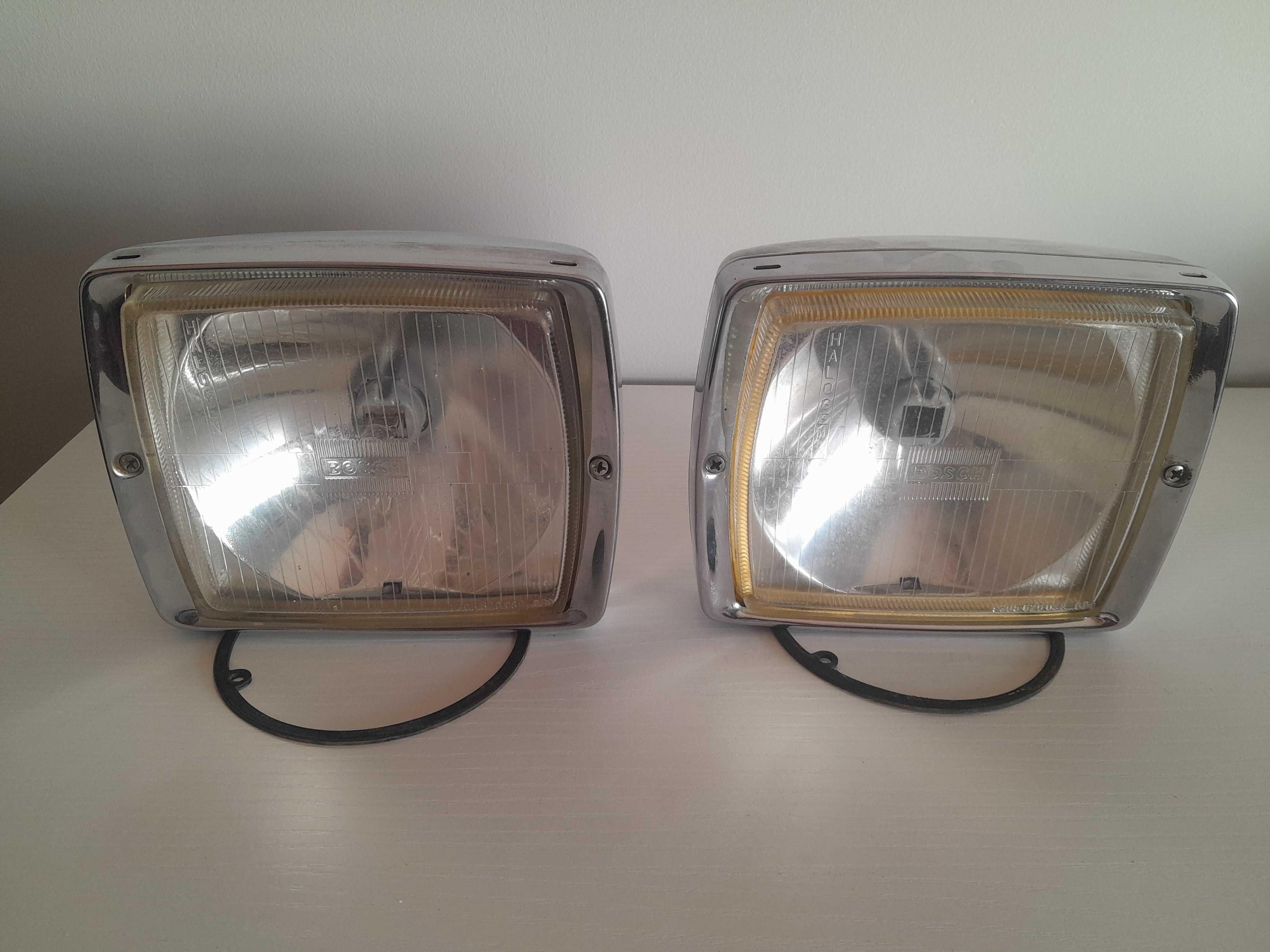 Antigos e classicos grandes farois suplementares Bosch W114 W115 W116