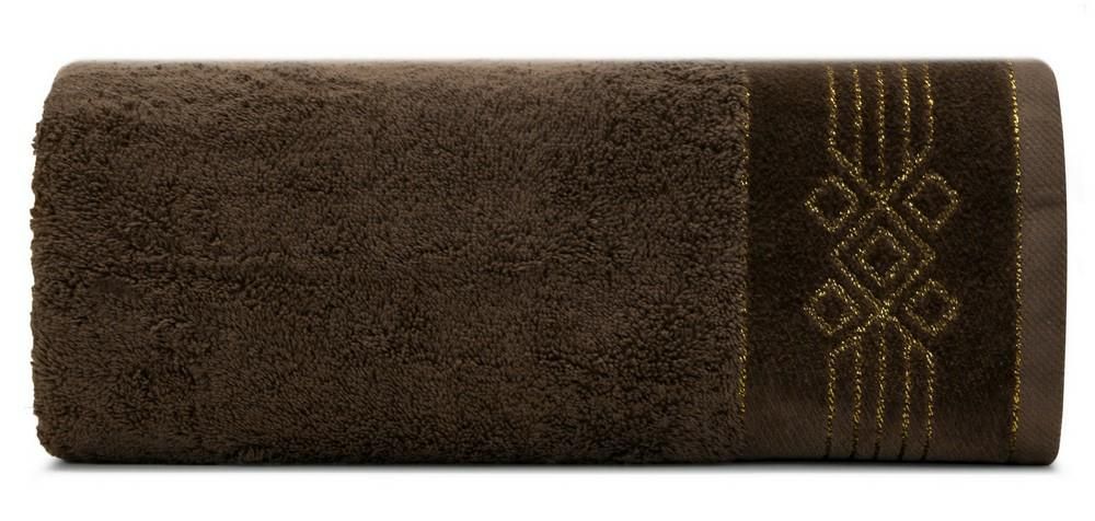 Ręcznik Kamela 70x140 brązowy frotte 520g/m2